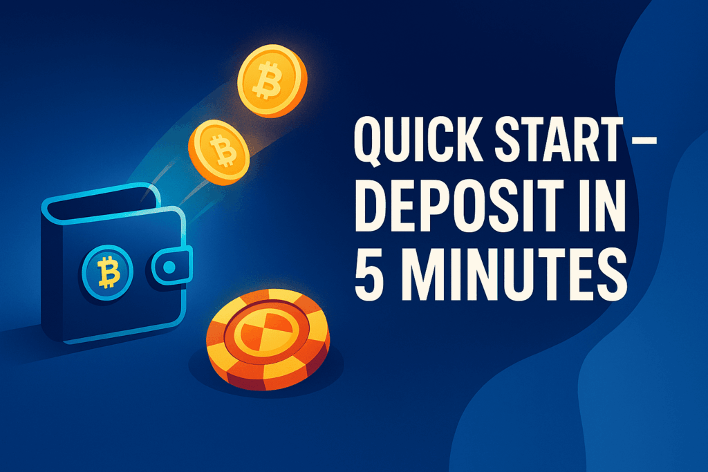Quick Start – Deposit in 5 Minutes