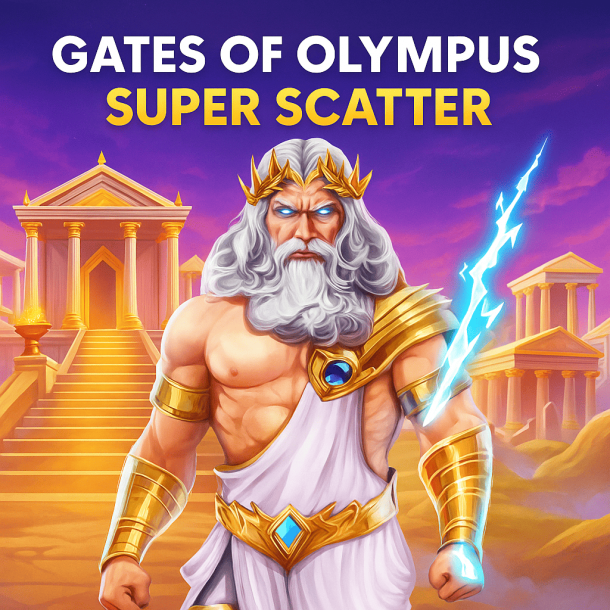 Gates Of Olympus Super Scatter Logo