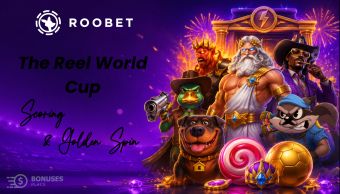 Roobet Reel World Cup player guide explaining tournament scoring, leaderboard and Golden Spin